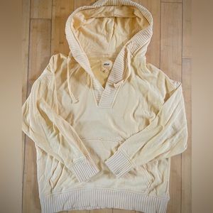 Aerie Down to earth henley hoodie- size S